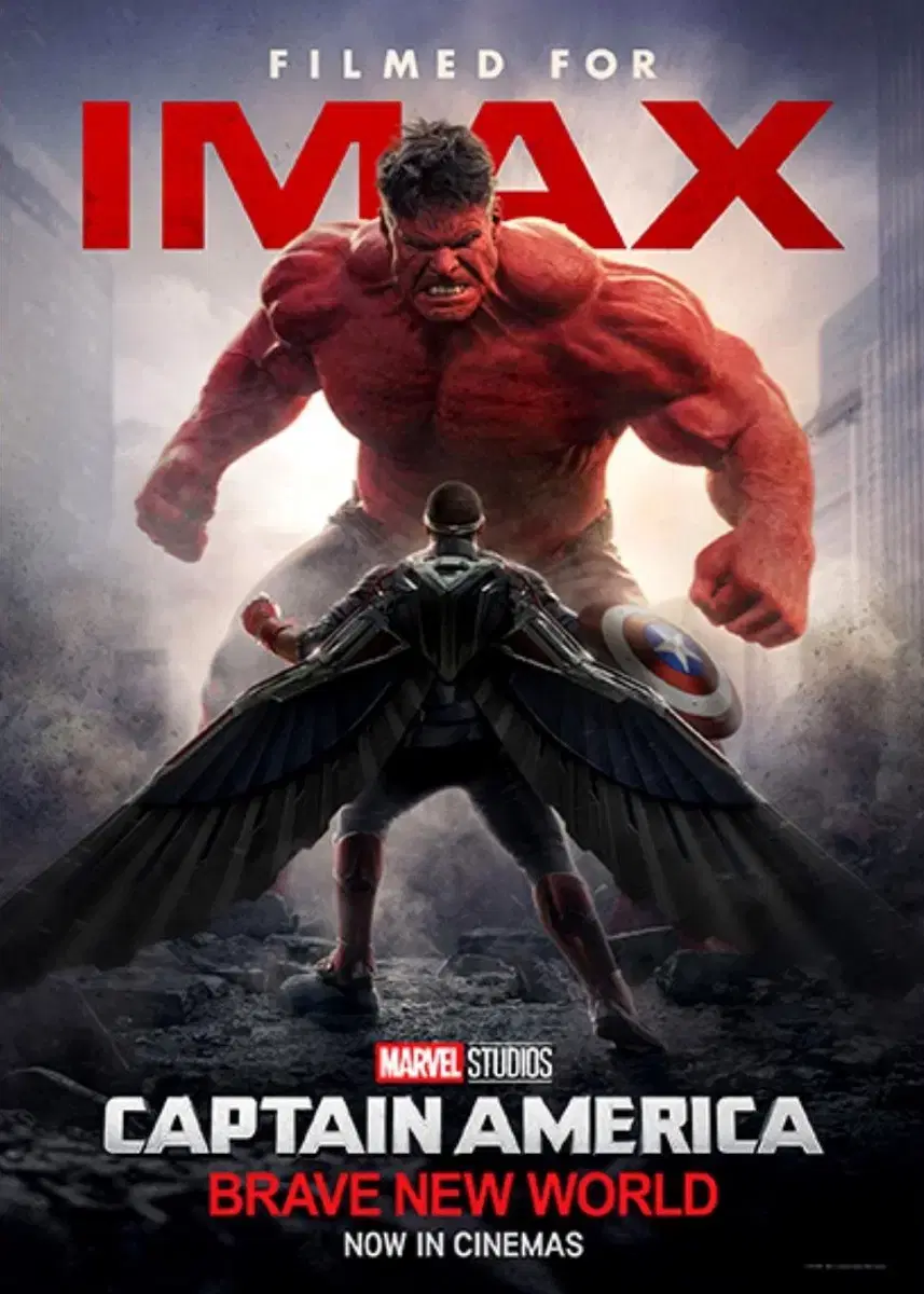 cgv 캡틴 아메리카:브레이브 뉴 월드 IMAX 포스터